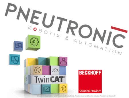 © Beckhoff Automation GmbH & Co. KG, Deutschland. Pneutronic ist zertifizierter Solutions Provider von Beckhoff